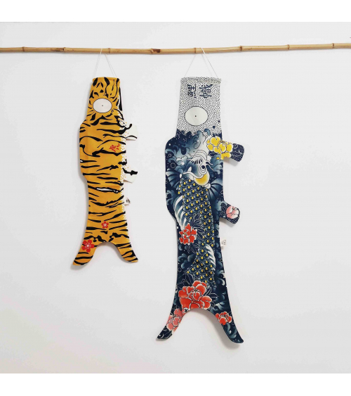 Koinobori (Cometa Japonesa) Tigre (S)