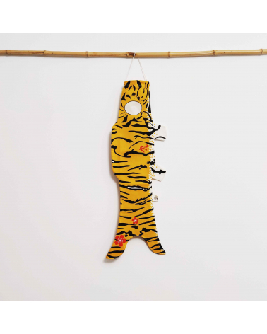 Koinobori (Cometa Japonesa) Tigre (S)