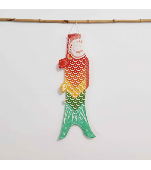 Koinobori (Japanese Kite) 'Rainbow' (S)