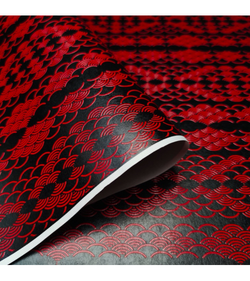 Papel chiyogami laca Seigaiha