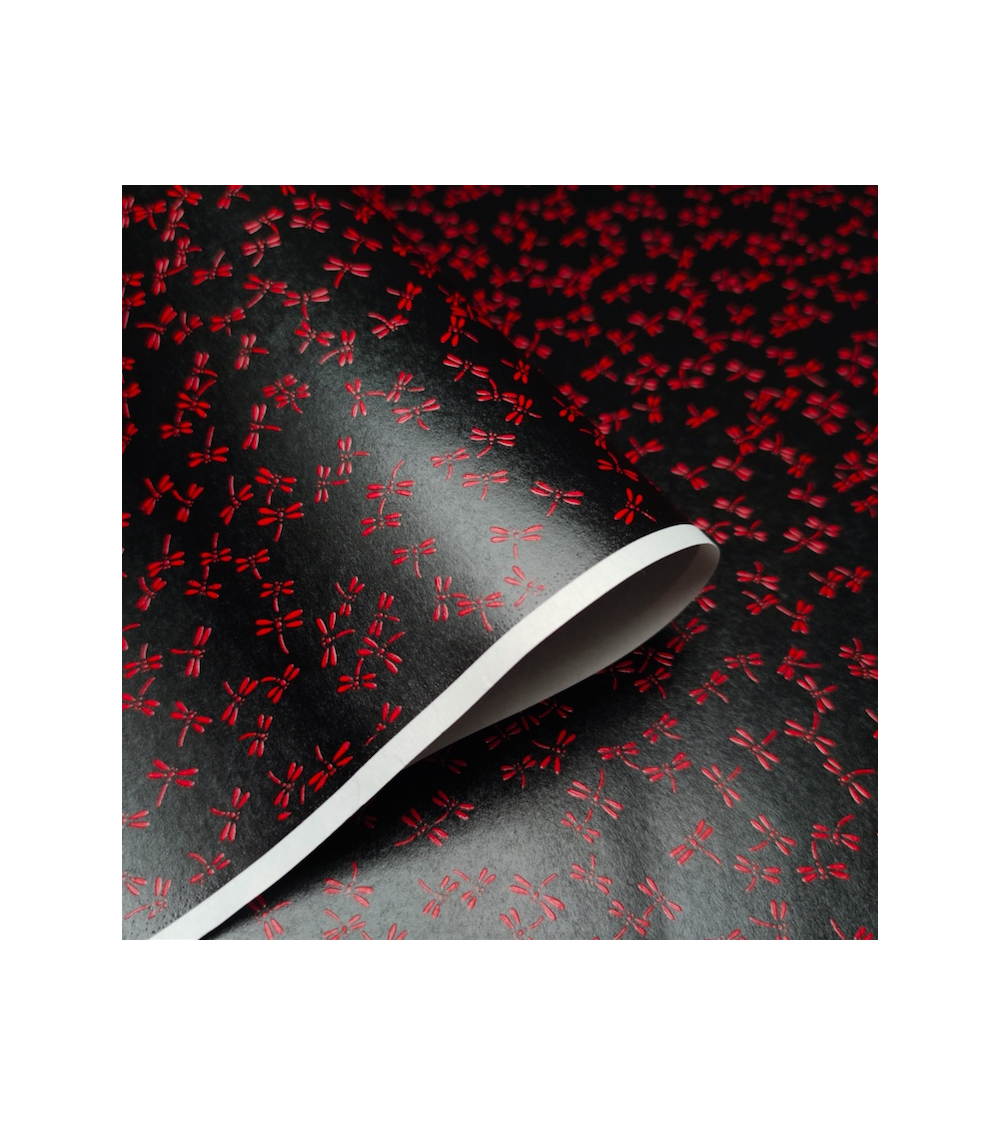 Papel chiyogami laca libélulas