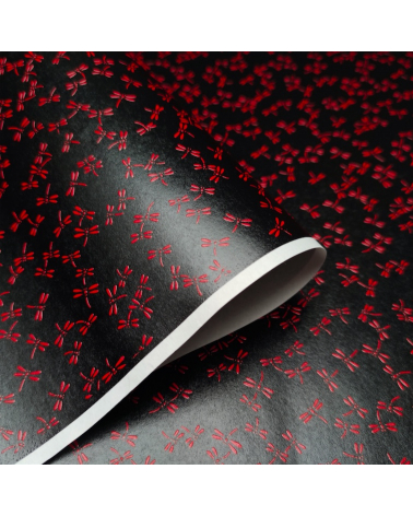 Papel chiyogami laca libélulas
