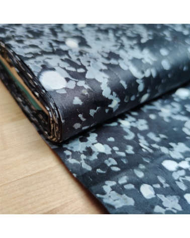 Tela Bird's eye negro sateen NANI IRO
