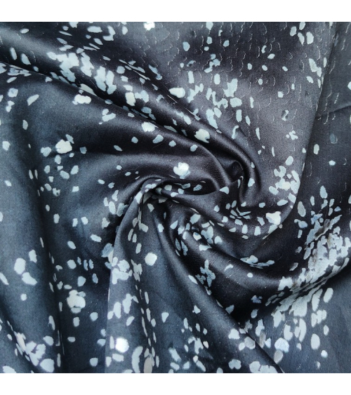 Tela Bird's eye negro sateen NANI IRO