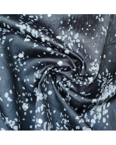 Tela Bird's eye negro sateen NANI IRO