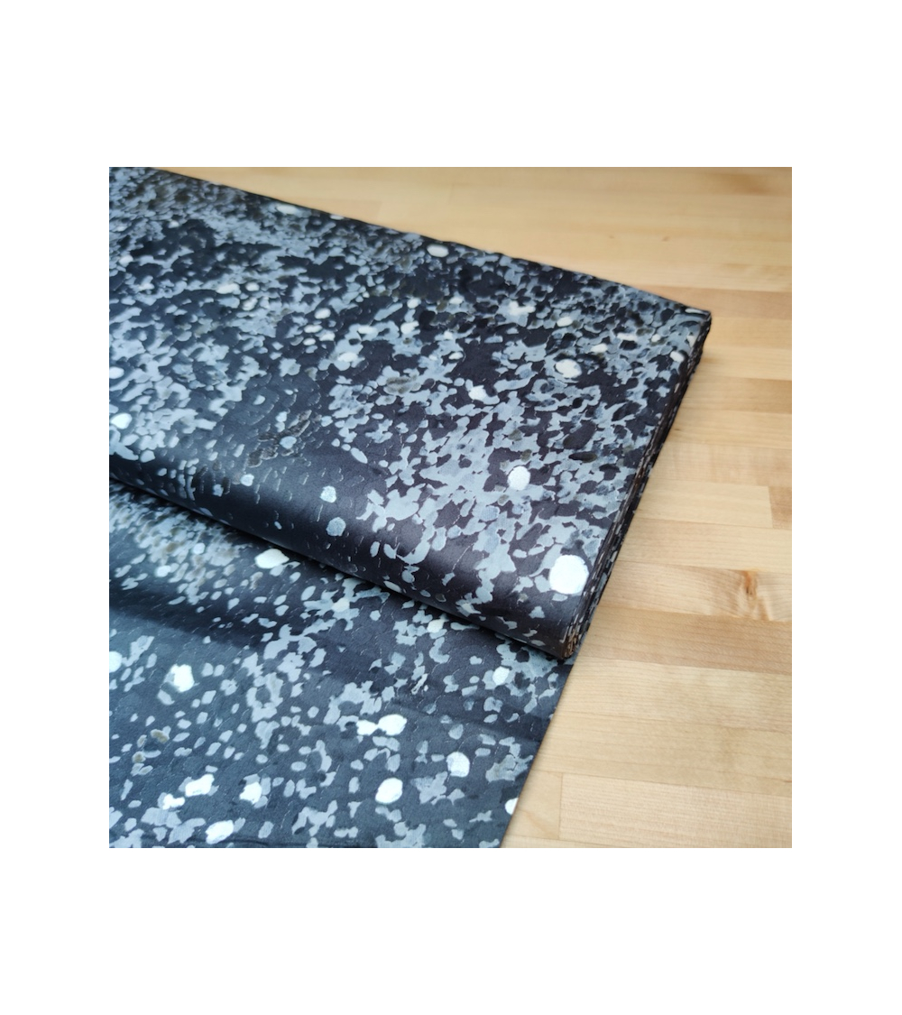 Tela Bird's eye negro sateen NANI IRO