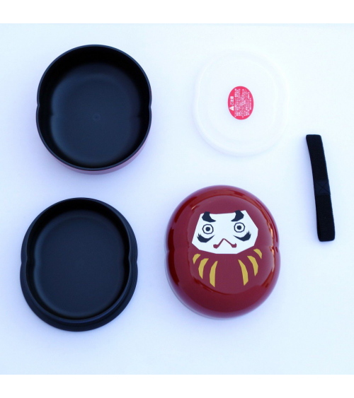 Bento box (Lunch box) daruma rojo