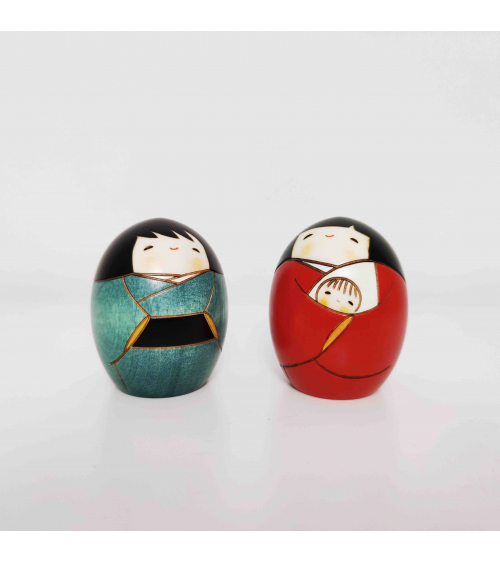 Nacimiento kokeshi creativas (mediano)