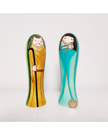 Nativity of creative kokeshi (long)