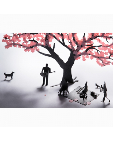 Modelo a escala 1/100 "Hanami"