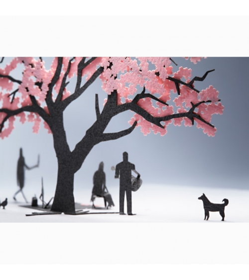 1/100 architectural model "Hanami"