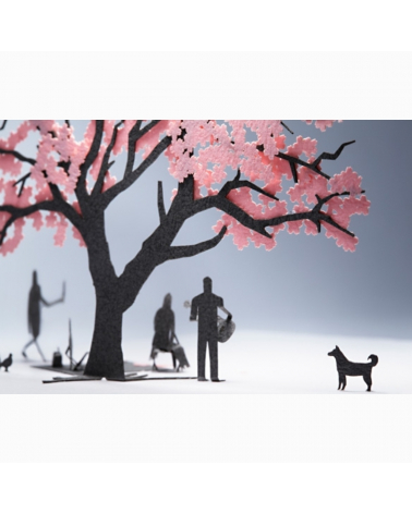 Modelo a escala 1/100 "Hanami"