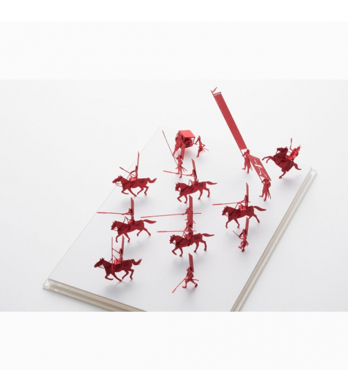1/100 architectural model "Takeda´s Cavalry"