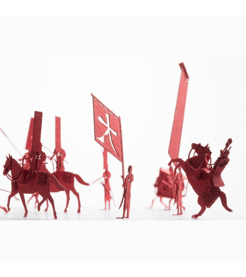 1/100 architectural model "Takeda´s Cavalry"