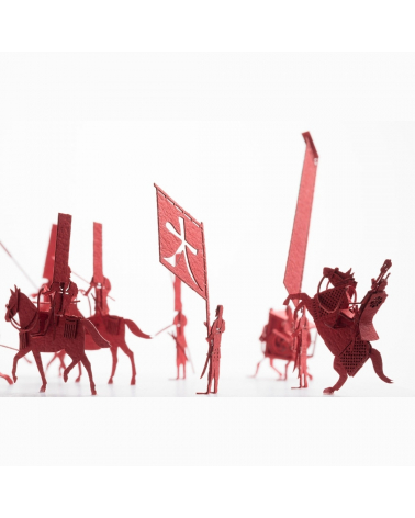 1/100 architectural model "Takeda´s Cavalry"