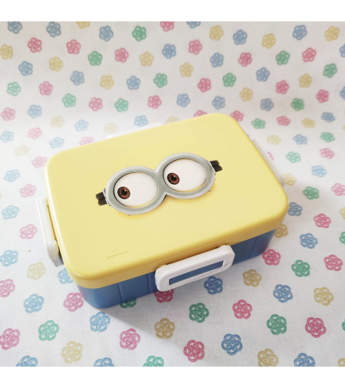 Bento box Minions 650ml amarilla.