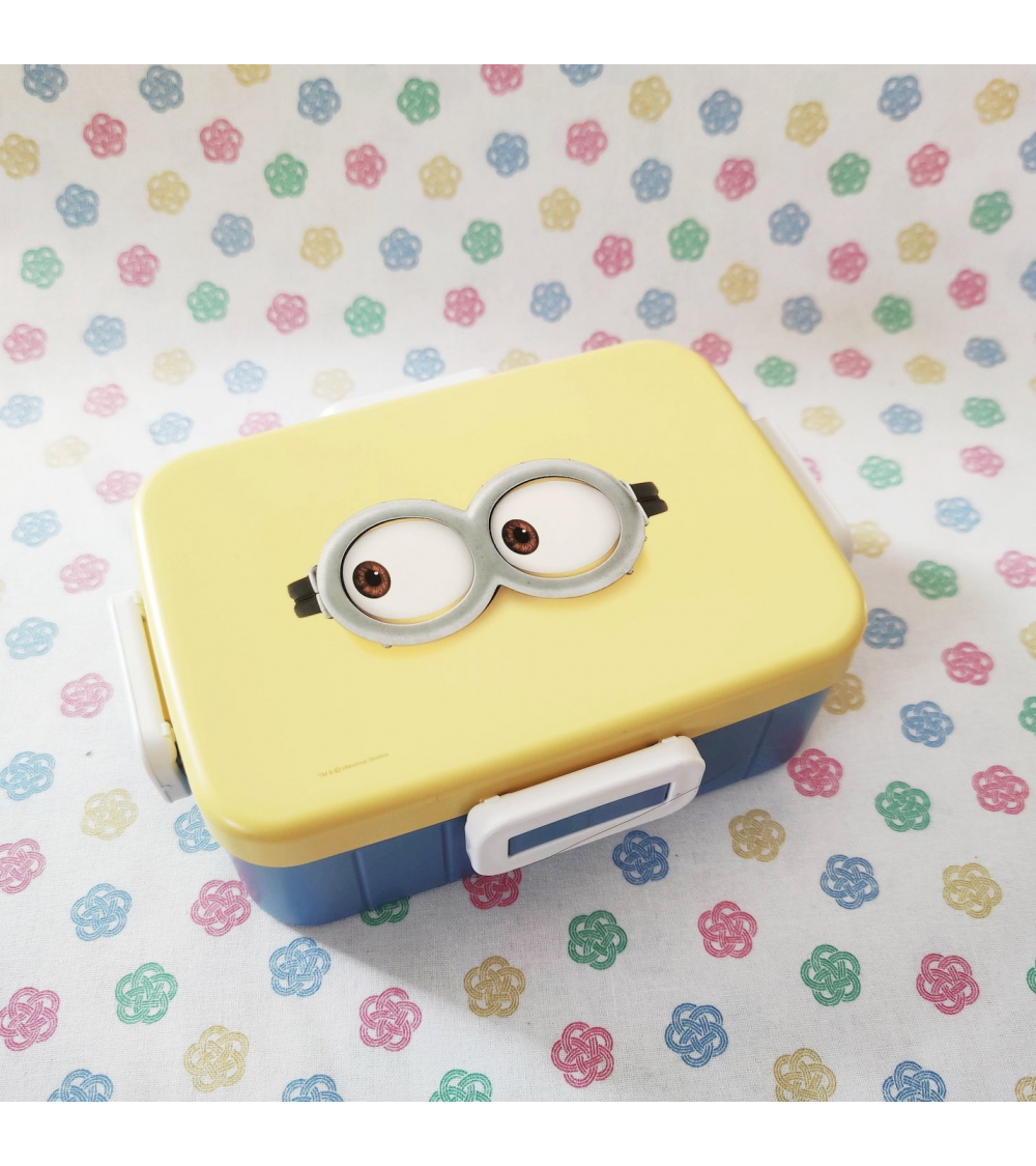 Bento box Minions 650ml amarilla.
