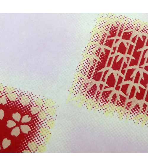 Papel Chiyogami cuadrados con motivos tradicionales