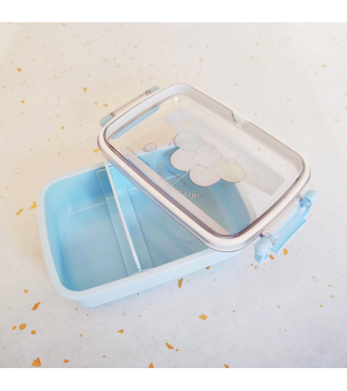 Bento box Sumikko Gurashi 450ml azul.