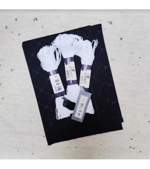 Kit Bolso sashiko (bordado japonés).