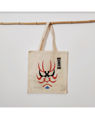 Bolsa tote bag de algodón "Kabuki"