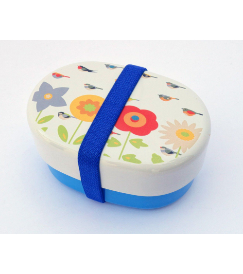 Bento box (Lunch box) kotoritachi pajaritos y flores