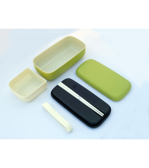 Bento box (Lunch box) basic verde