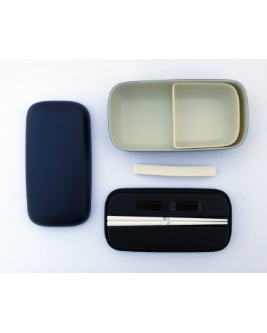 Bento box (Lunch box) basic negra