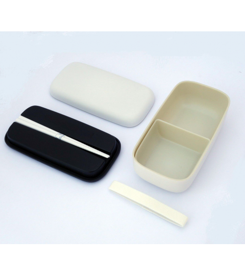 Bento box (Lunch box) basic blanca