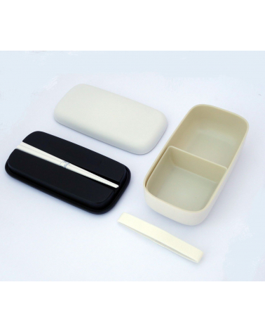 Bento box (Lunch box) basic blanca