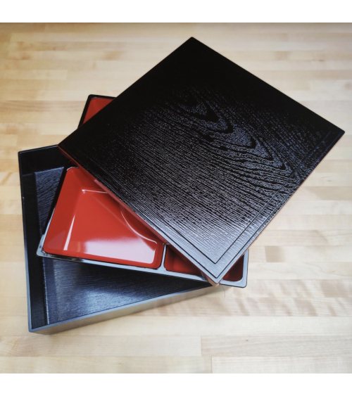 One tier Bento box (lunch box) Shokado for Osechi Ryori