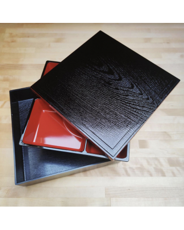 One tier Bento box (lunch box) Shokado for Osechi Ryori