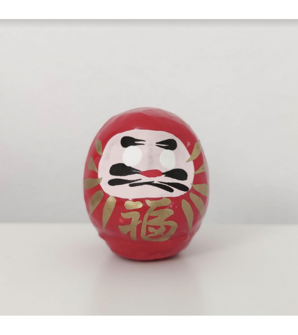 Red Daruma lucky charm 4,5 cm