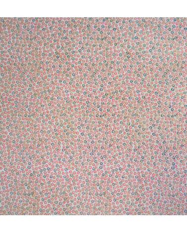 Papel japonés chiyogami flores y remolinos sobre fondo blanco