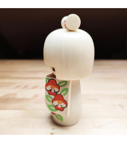 Kokeshi con mangas de Genji Yamada