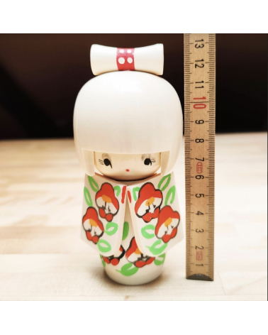 Kokeshi with sleeves by Genji Yamada