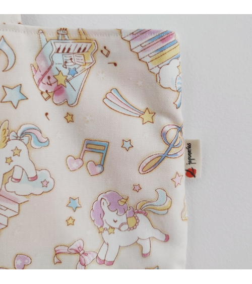 Tote bag "Unicornios musicales"