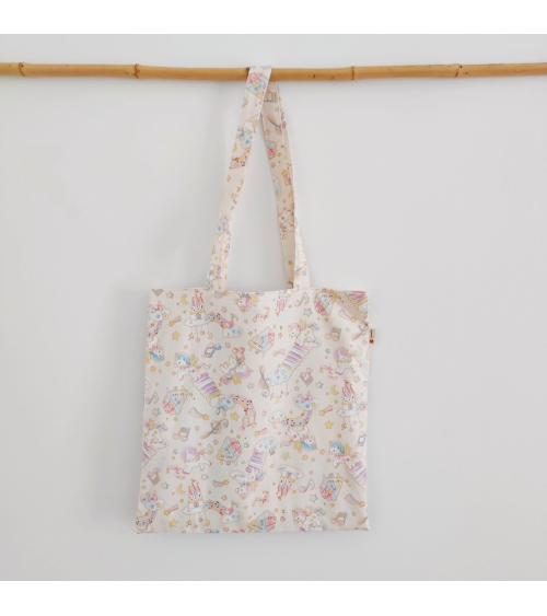 Tote bag 'Whimsical Unicorns'