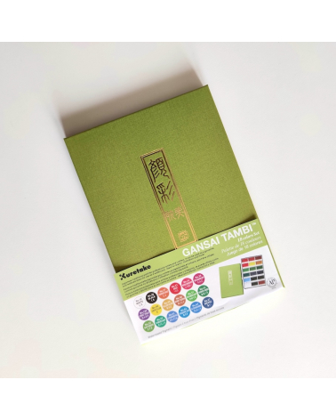 Acuarelas japonesas Kuretake Gansai Tambi 18 colores