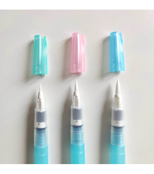 Set de pinceles japoneses de agua "mini" de Kuretake