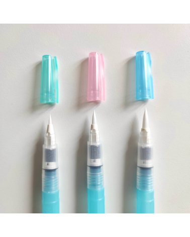 Set de pinceles japoneses de agua "mini" de Kuretake