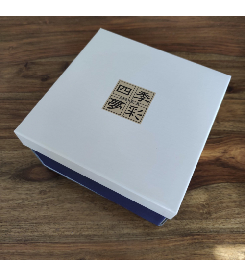 Hasami ceramic ramen set for two
