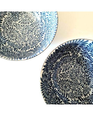 Set de dos cuencos de ramen "Takokarakusa"