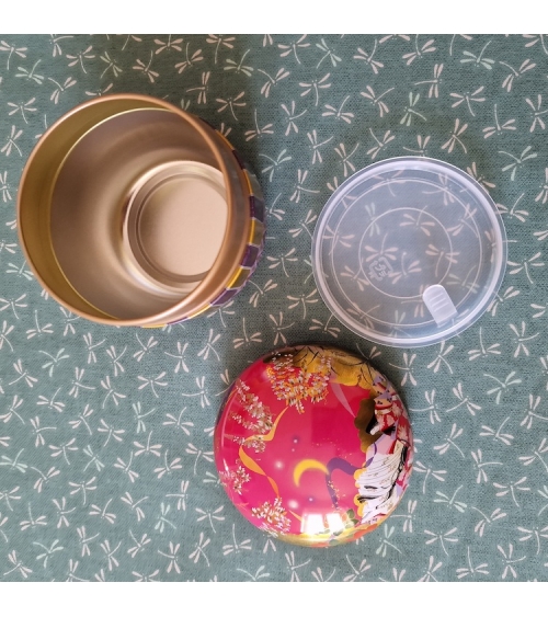 Cajita de lata para té Heian Hime