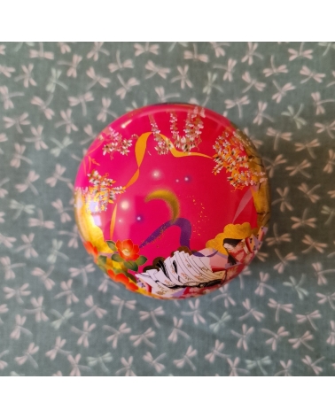 Heian Hime tin tea caddy