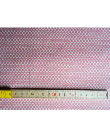 Tela japonesa. Shibori rosa palo