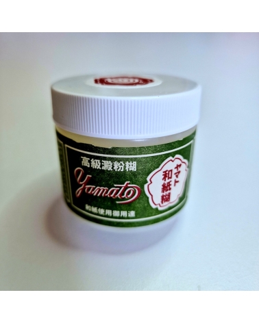 Cola Japonesa de almidón especial para papel washi "Yamato", en tarro de 100g.