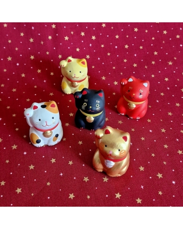 Amuleto Maneki Neko varios colores
