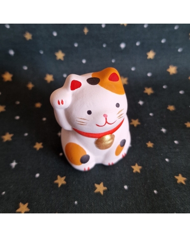 Amuleto Maneki Neko blanco