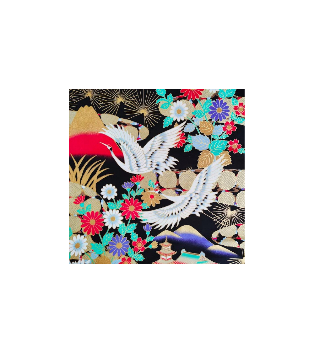 Tela japonesa Paisaje japonés